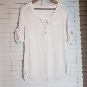 EUC size M Reitman's soft Hi-Lo tunic top